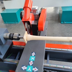Tour à bois CNC Mustang MT1020 pour batte de baseball, moteur pas à pas, 380/220V, machine à travailler le bois - Product Image 3