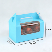Boîtes à gâteaux blanches avec fenêtre transparente Boîtes à pâtisserie et boîtes de boulangerie avec fenêtre