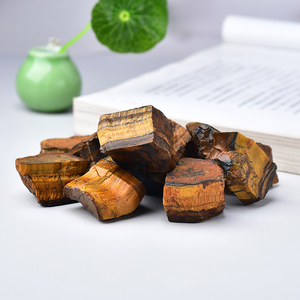 Doğal ham kaplan gözü kristal taş altın kaplan gözü kristal şifa meditasyon kaba kaplan gözü için kayalar diğer kristal el sanatları - Product Image 3