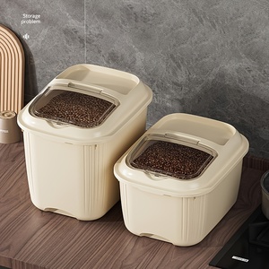Secchio di riso per uso alimentare a prova di insetto domestico a prova di umidità contenitore di conservazione a prova di umidità per prodotti secchi - Product Image 1
