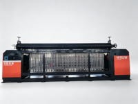 Machine à tisser des gabions en treillis métallique CNC de 5,6 m de largeur, écran tactile PLC, machine à tisser des gabions hexagonaux