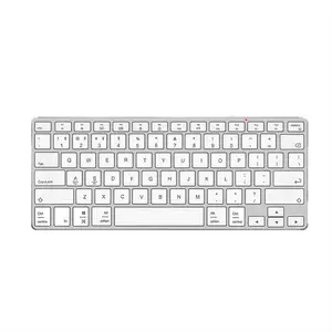 ホット販売78キー充電式コンピューターキーボードBT5.0ワイヤレスキーボードPCラップトップMacbook IMB-037用ミニシザーキーボード