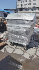 פח אשפה מגולוון פלדה חיצוני מיכל פח אשפה גדול מיכל פח אשפה - Product Image 5