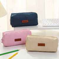 Trousse à crayons Kawaii pour filles garçons grande capacité stylo lavable mignon sac à cosmétiques multicolore fournitures scolaires en option papeterie