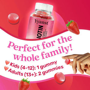 Gomitas de Vitaminas y Minerales para Blanquear la Piel de Forma Saludable, Biotina para el Cabello y las Uñas, Gomitas de Colágeno y Péptidos para la Belleza - Product Image 3