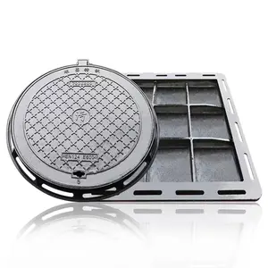 EN124 Ductile cast iron square sewer manhole cover floor drain grate