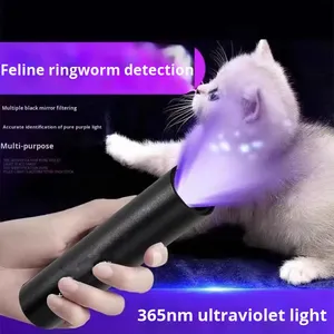 UV-Licht Schwarzer Spiegel 365mm Taschenlampe Wiederaufladbar Fluoreszenzmittel-Identifikation Münzen Banknoten Nagelkunst-Lampe IP20 - Product Image 6