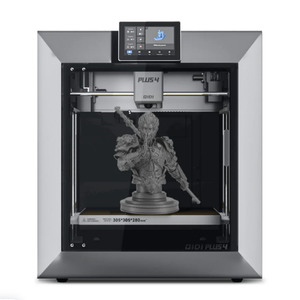 Imprimante 3D industrielle QIDI PLUS4 |   Structure 305x305x280mm |   Chambre chauffée 65.C |   Buse haute température pour filaments d'ingénierie - Product Image 1