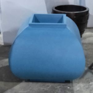 <span class=keywords><strong>Maceta</strong></span> de plantas azules de alta capacidad para balcón y jardín para uso en el suelo exterior Características decorativas para flores hermosas - Product Image 5