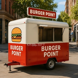 Camion-restaurant mobile entièrement équipé pour poulet frit, frites, hot-dogs et autres plats de rue, remorque de restauration itinérante - Product Image 5