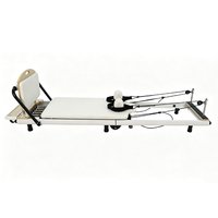 Reformer Pilates Lipat Portabel Ultra Ringan Di Bawah 50kg Mudah Dibawa Hemat Tempat Mesin Studio Rumah