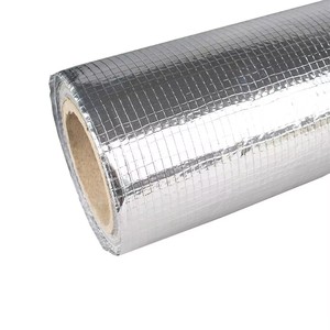 Bobine d'isolation en aluminium résistant à la chaleur, isolation en fibre de verre 5*5 mailles, isolation réfléchissante <span class=keywords><strong>pour</strong></span> <span class=keywords><strong>toiture</strong></span> <span class=keywords><strong>mince</strong></span>, isolation thermique - Product Image 4