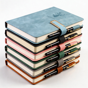 Notebook A5 Personalizzabile in Similpelle PU - Diario <span class=keywords><strong>con</strong></span> Rilegatura a <span class=keywords><strong>Filo</strong></span>, Idea Regalo Promozionale per la Scuola - Offerta Speciale - Product Image 1
