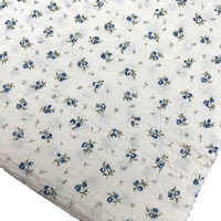 Tissu brocart imprimé doux et léger en fil cardé, style uni, pour textiles de maison, vêtements, robes, housses de coussin, vêtements pour femmes