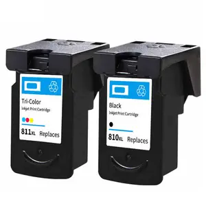 Hot Koop Opnieuw Vervaardigd Inkt Cartridge Compatibel Voor Kan-Pixma MX320/330 Ip 2770/2772 Met PG810 CL811XL