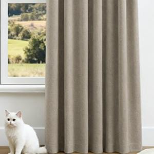 Tende Oscuranti Moderne a Doppio Pannello a Righe per Camera da Letto e Soggiorno, Tende Finite in Tinta Unita all'Ingrosso - Product Image 4