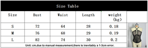 Chuangerm en stock 2026 – Corset sexy en dentelle française transparente, décolleté plongeant en V, à bretelles croisées, avec baleines - Product Image 6