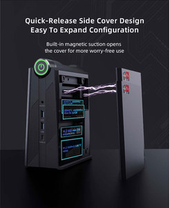 CYX AM08pro R Yzen 9 6900HX 8 Cores Gaming CPU 64GB RAM WIFI6 DDR5 Win 11 <b>Pro</b> Office Small Pocket Desktop <b>Mini</b> PC AM08pro Ddr5 - Product Image 5