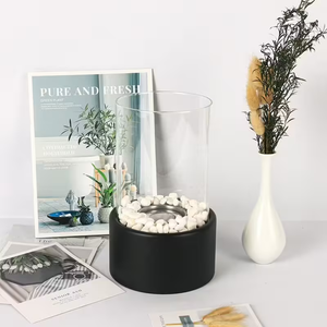 <span class=keywords><strong>Chimenea</strong></span> <span class=keywords><strong>de</strong></span> etanol <span class=keywords><strong>de</strong></span> larga duración con piedras blancas Openhaard para interior y exterior sin montaje, venta al por mayor <span class=keywords><strong>de</strong></span> nuevos productos - Product Image 4