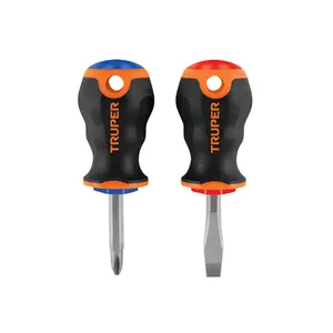 Juego de destornilladores BOX 6 Duo de 1/4' x 1-1/2' con mango de agarre cómodo, TRUPER - Product Image 1