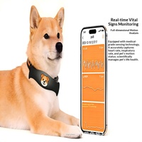 Traducteur de conversation humain-animal alimenté par l'IA, moniteur de santé cardiaque pour animaux de compagnie, collier intelligent, traceur GPS, stockage de mémoire 4G, ABS