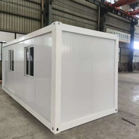 Maison préfabriquée modulaire en conteneur maritime de 40 pieds, prête à vivre, villa, hôtel