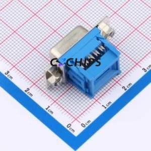 X0709FT7BL3 D-Sub/VGA Connector Connector ( Connector Type: Standard D-Sub )( Gender: Female )( Total Number of PINs: 9P ) - Product Image 2