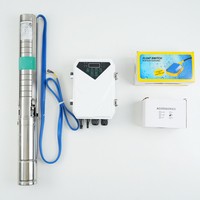 Pompe solaire submersible incroyable de 3 pouces, 12 V CC, 80 W, en acier inoxydable, pour puits profond, pompe à eau solaire de surface pour l'agriculture