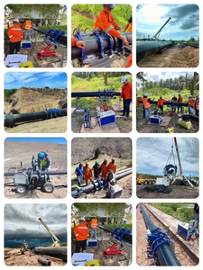 Acoplamiento Reductor de HDPE, Conector de Fusión a Tope/Fusión por Enchufe para Tuberías de Suministro y Drenaje de Agua - Product Image 3