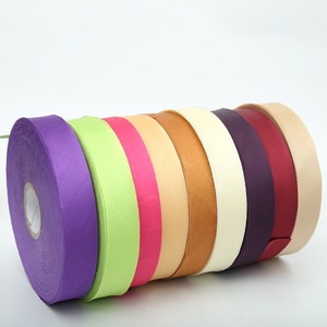 Tiras de borde de espiga personalizables, cinta de poliéster, ribete de satén de corte diagonal de colores para cheongsam y ropa de cama - Product Image 3