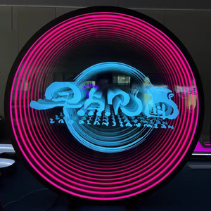 Tùy chỉnh biểu tượng vô hạn <span class=keywords><strong>3D</strong></span> LED Tường gương abyssal video ánh sáng phát quang Diode Bar cho sử dụng trong nhà - Product Image 6
