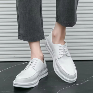 Botas Oxford de Cuero Genuino Impermeables 2026, con Cordones, para Hombre, Lavables, Hechas a Mano con Tecnología Goodyear, Estilo Retro Amekaki - Product Image 2