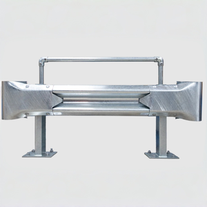 Barriera Stradale in Acciaio Australiana <span class=keywords><strong>Conforme</strong></span> agli Standard AS/NZS 3845, Barriera Antiurto W-Beam Zincata a Caldo ad Alta Intensità - Product Image 1