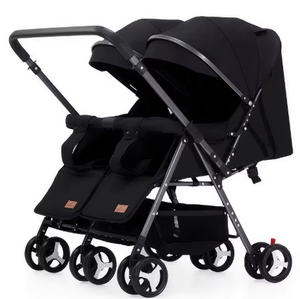 Cochecito Doble para Gemelos Nuevo Más Vendido Carrito Portátil de Calidad de Exportación Carros Montables Parasol Go Karts Ligero - Product Image 4