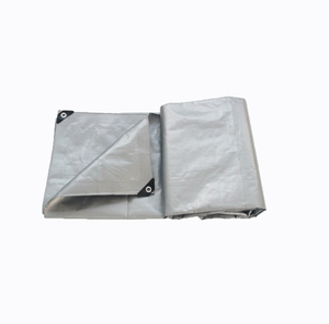 Couverture de <span class=keywords><strong>grande</strong></span> bâche argentée Bâche extérieure polyvalente épaisse en plastique Poly Tarpaulin - Product Image 2