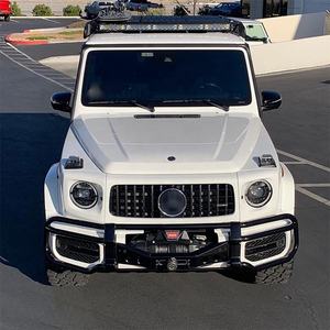 Piezas de coche W464 G63 G500 cabrestante de parachoques delantero de acero inoxidable + soporte para clase G W464 G500 G63 2019y ~ - Product Image 2