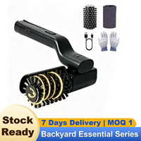 Brosse de nettoyage électrique pour barbecue, alimentée par USB 3,7 V CC, rechargeable, tête rotative à couple élevé, pour grilles en acier inoxydable 304