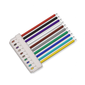 <span class=keywords><strong>JFS</strong></span> Terminal de Piercing de Paso de 0,8mm Cableado de Terminal de Batería Plana 2P/4P/6P Cable de Conexión de Micrófono - Product Image 1