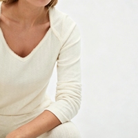 Ensemble de pyjama 2 pièces pour femme, haut en maille ajourée et pantalon large, tenue d'intérieur douce toutes saisons, vêtements de nuit, personnalisation OEM ODM