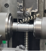 Tour-fraiseuse composite automatique PRC265 à tête coulissante horizontale, 3 axes, haute précision pour commande CNC, haute rigidité