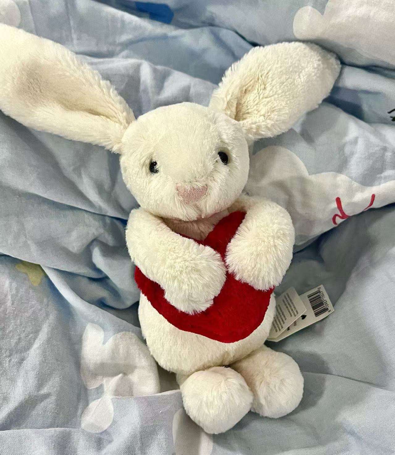 Heart-shaped lop-eared rabbit 30cm