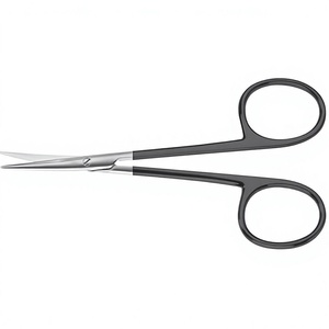 Ciseaux pour strabisme (11,5 cm) SuperCut, ciseaux chirurgicaux ophtalmiques à pointes mues pour la chirurgie oculaire et la dissection de tissus délicats - Product Image 1