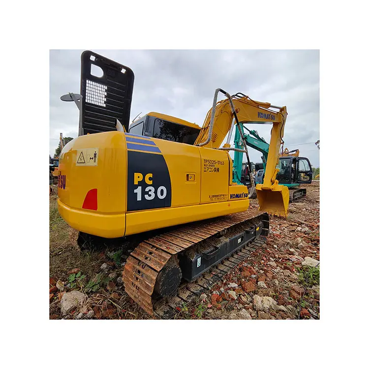 Obral mesin ekskavator Komatsu PC130 PC130-7, mesin penggali Hydraulic Ulis impor ekskavator konstruksi