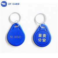 Bracelets en silicone personnalisés 13.56mhz Bracelets Vente en gros Nfc Digital Smart Business pvc RFID porte-clés fournisseur