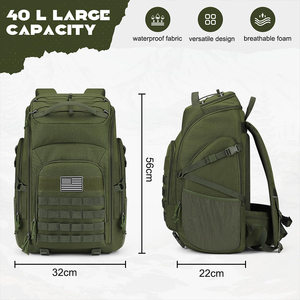 New Design Large Capacity Waterproof Oxford Outdoor <b>Backpack</b> Duffle Bag for <b>Trekking</b> Climbing Travelling - Product Image 4