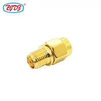 Usine directement en gros prise mâle SMA vers prise femelle SMA connecteurs de convertisseur d'adaptateur coaxial RF en stock