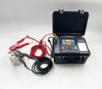 Testeur de résistance CC YC105, identificateur de câble, écran tactile USB 20A, 800 données, imprimante intégrée, précision 0,2 % FS