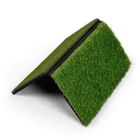 Tapis d'entraînement de golf 2-en-1 Shuran pour frappes longues et courtes, en PP EVA, base antidérapante haute élasticité, pour swing et chipping
