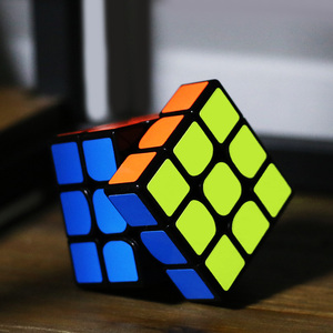 Sengso <span class=keywords><strong>3</strong></span>*<span class=keywords><strong>3</strong></span> SÉRIE QUARADA Cubo Mágico/Speed Puzzle Brinquedos Educativos Preto/branco/rosa/azul/bege PVC Mini Jogo Adesivo Unisex - Product Image 6