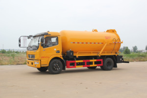 Camion d'assainissement municipal personnalisable camion d'aspiration des eaux usées - Product Image 5